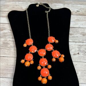 J.Crew Orange Beaded Necklace